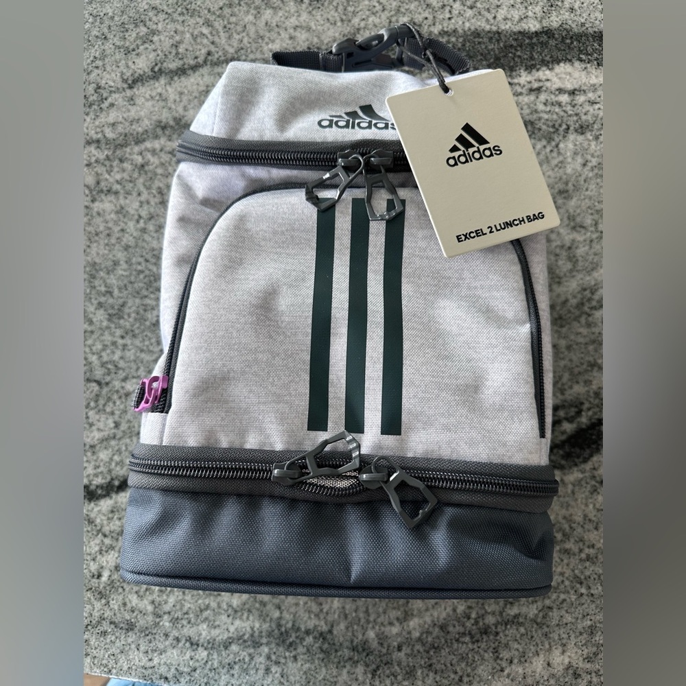 Adidas Gray Lunch Bag